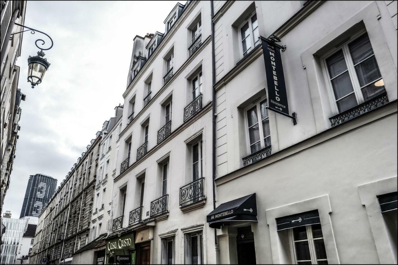 Hotel Residence Montebello Paris Exteriör bild
